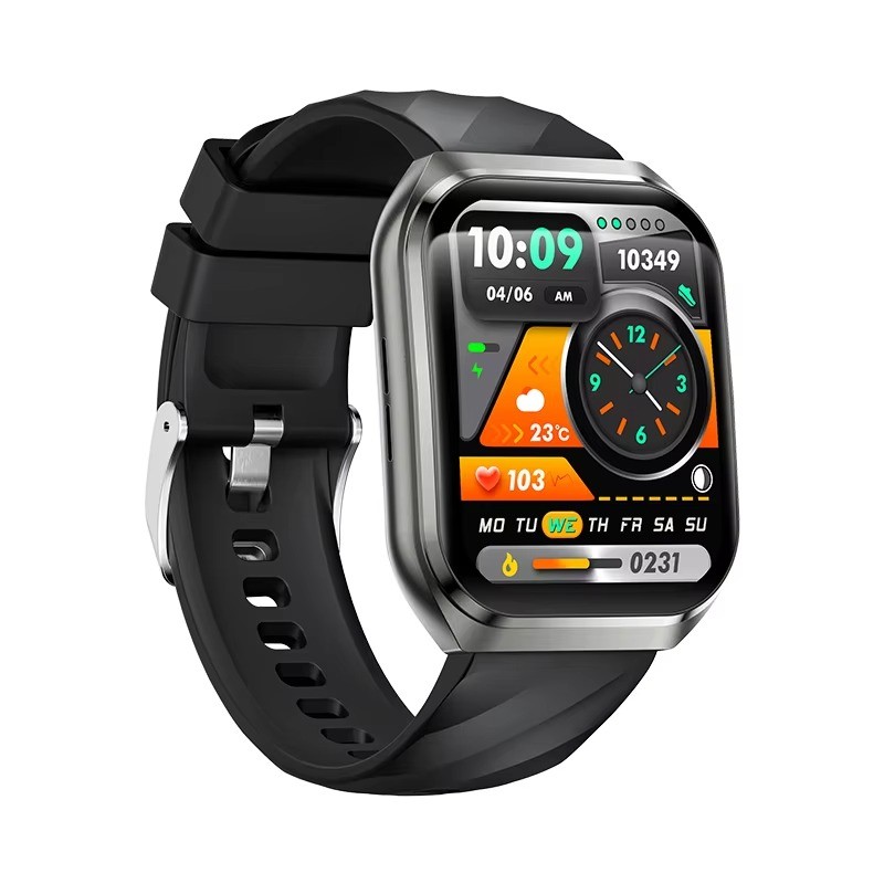 New Smartwatch 1000mAh Long Battery Life Bluetooth Call Waterproof Fitness Watch